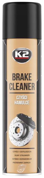 K2 BRAKE CLEANER ZMYWACZ DO HAMULCÓW TARCZ 600 ml