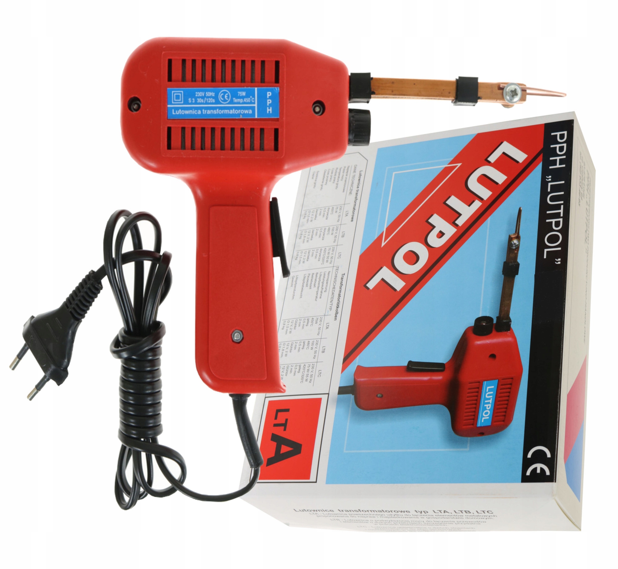 

Lutownica Transformatorowa 75W Lta Lutpol