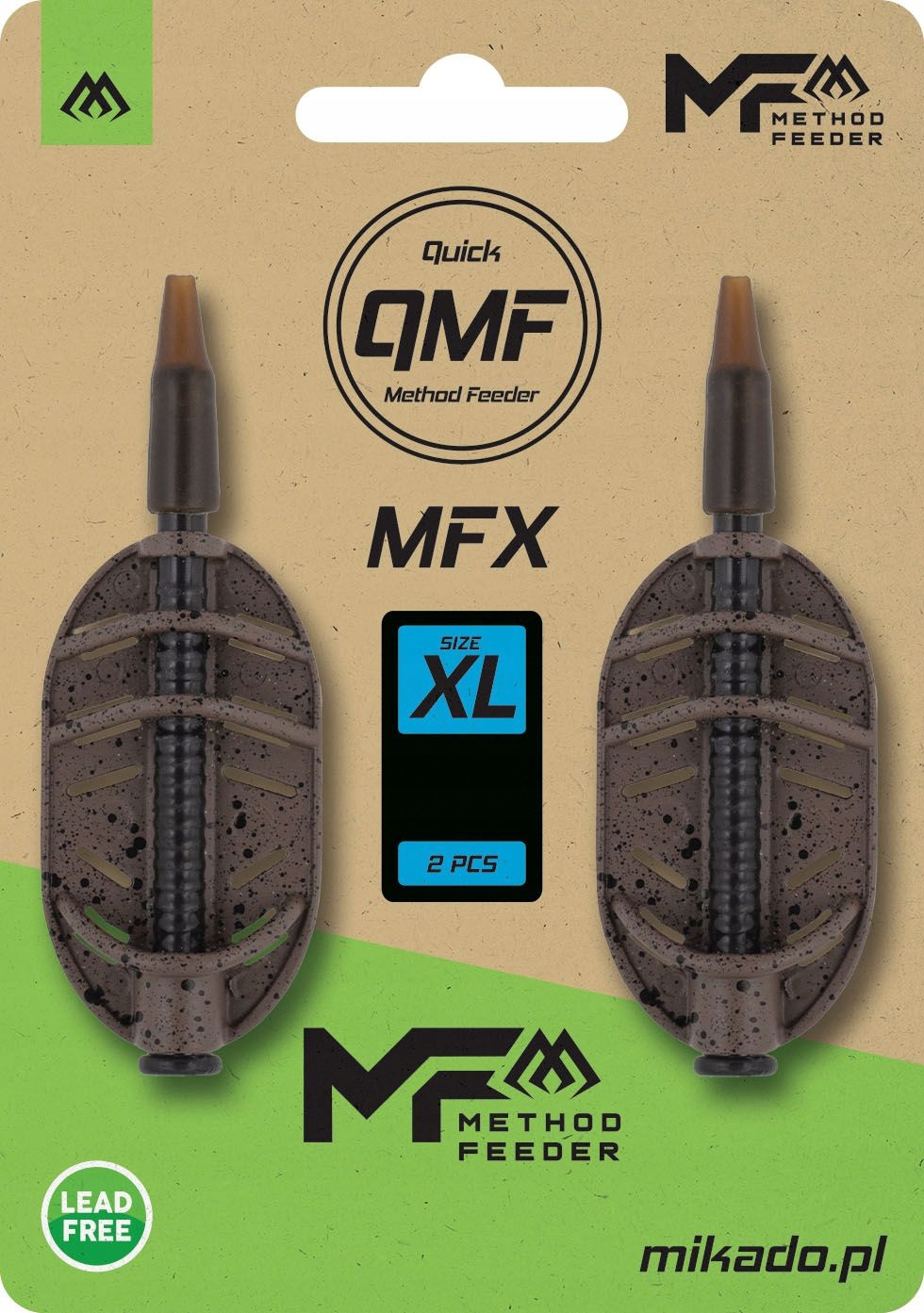 Zestaw Koszyczek Mikado Method Mfx Qmf XL 40g 2szt