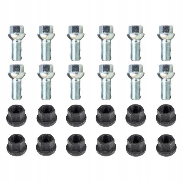 Montážní sada pro ocelové ráfky pro každý automobil Sdt Stahlrader 24 ks