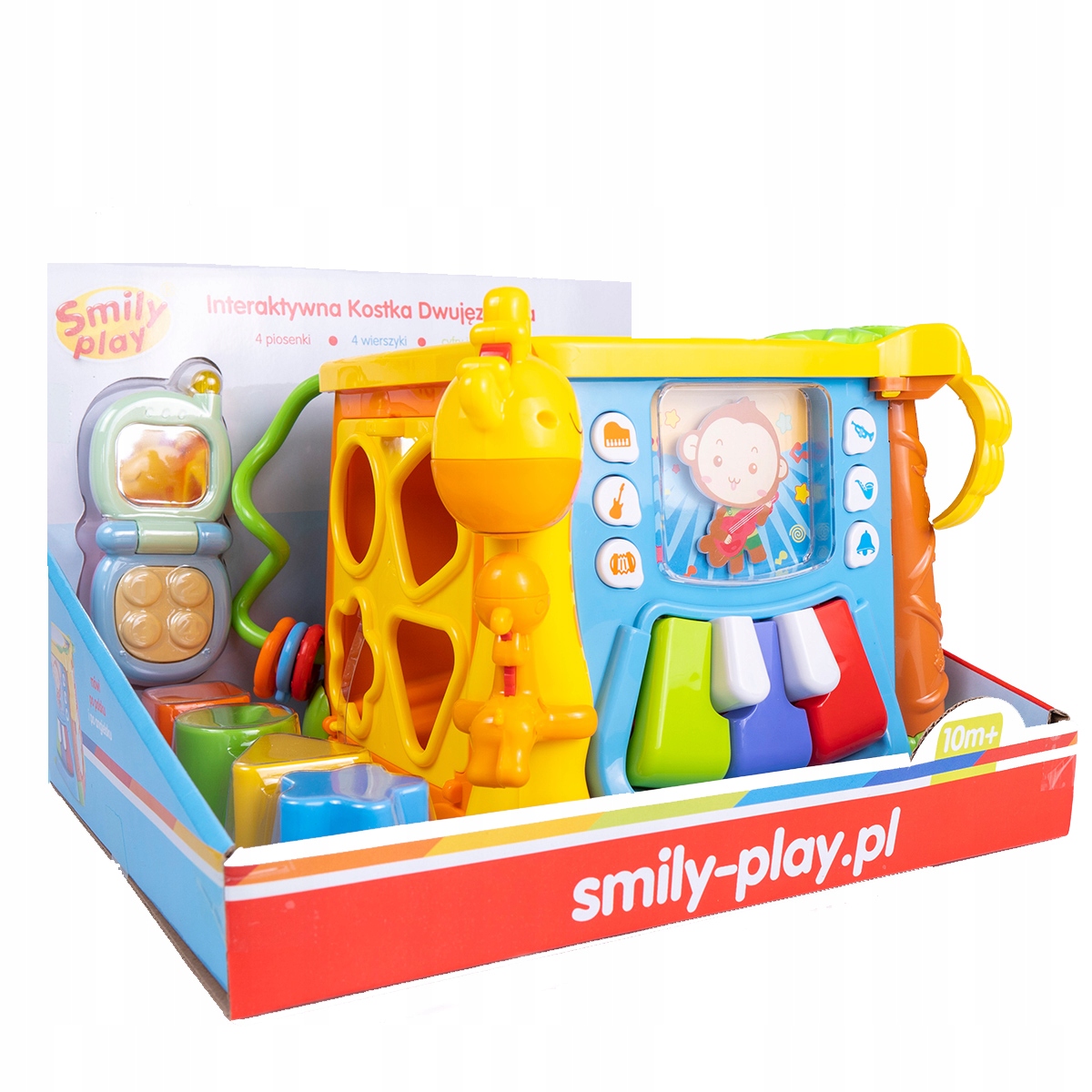 

Kostka dwujęzyczna Smily Play SP83666