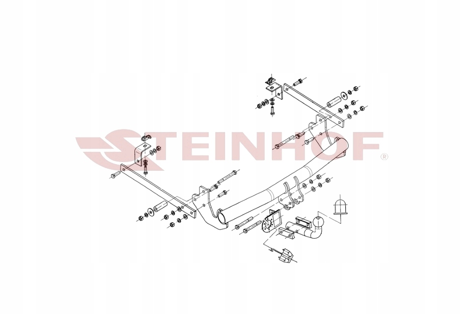 Hak holowniczy do Citroen Jumpy II 07-16 + Moduł Homologacja tak