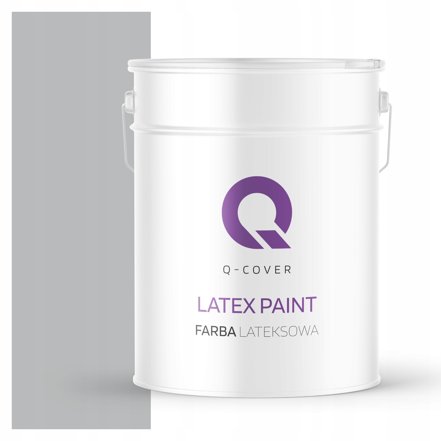 Latexová Nástenná Stropná Farba Hlboká Matná 10 L Farba Šedá H1050 Premium