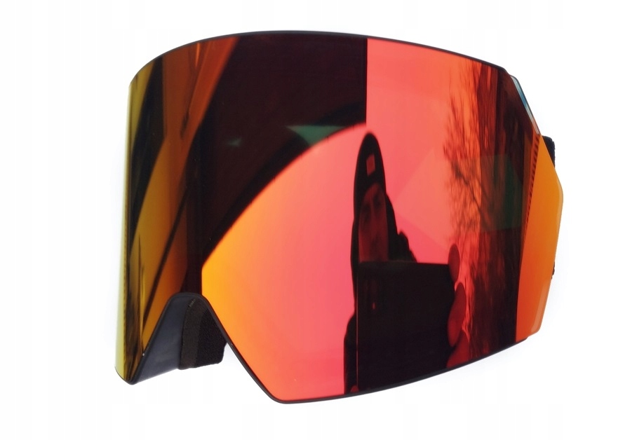 GOGLE NARCIARSKIE SNOWBOARDOWE 4Fun CZERWONE dla kobiet i mężczyzn Marka Copozz