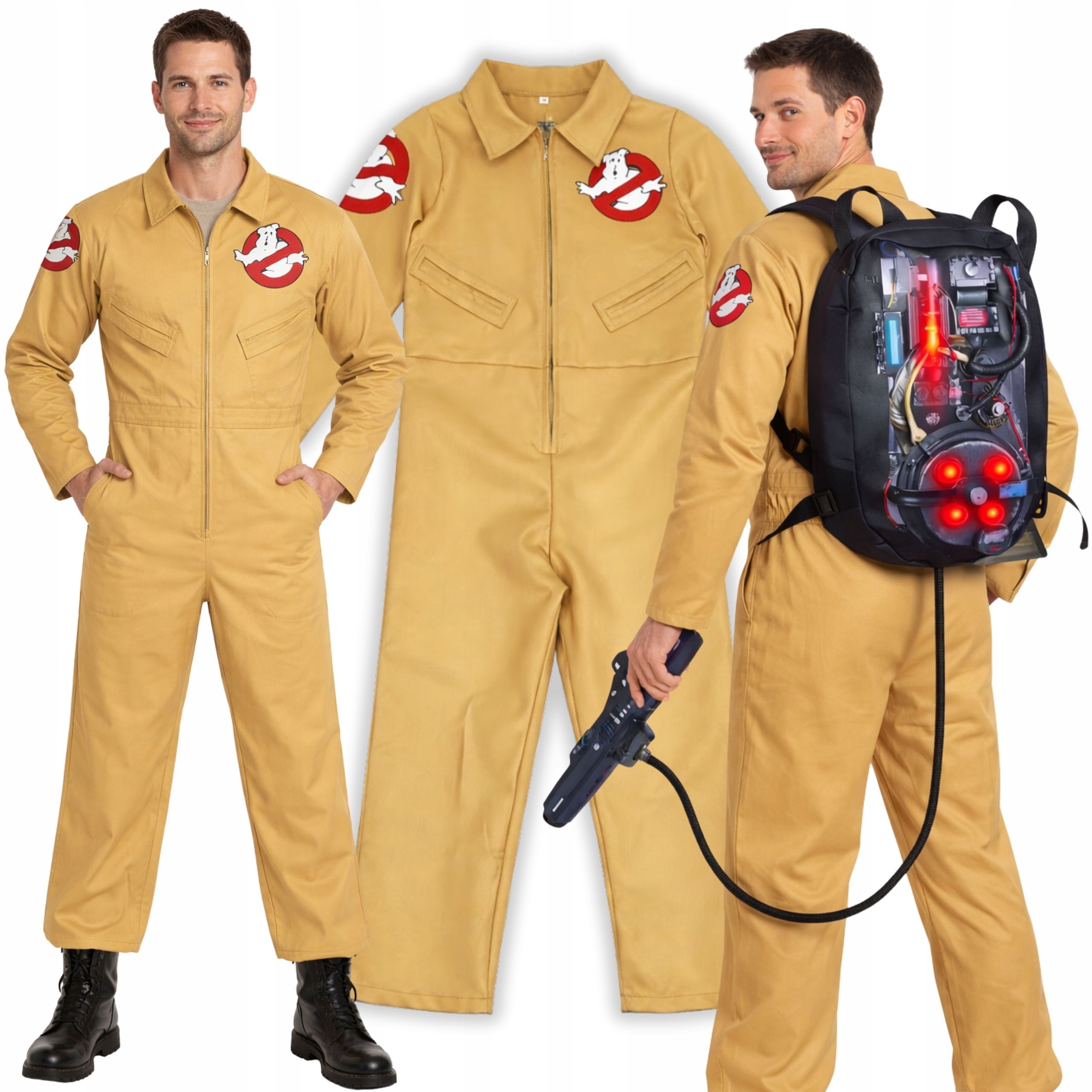 Kostým Krotitelé Duchů Převlek Kombinéza S Batohem Na Karneval L XL