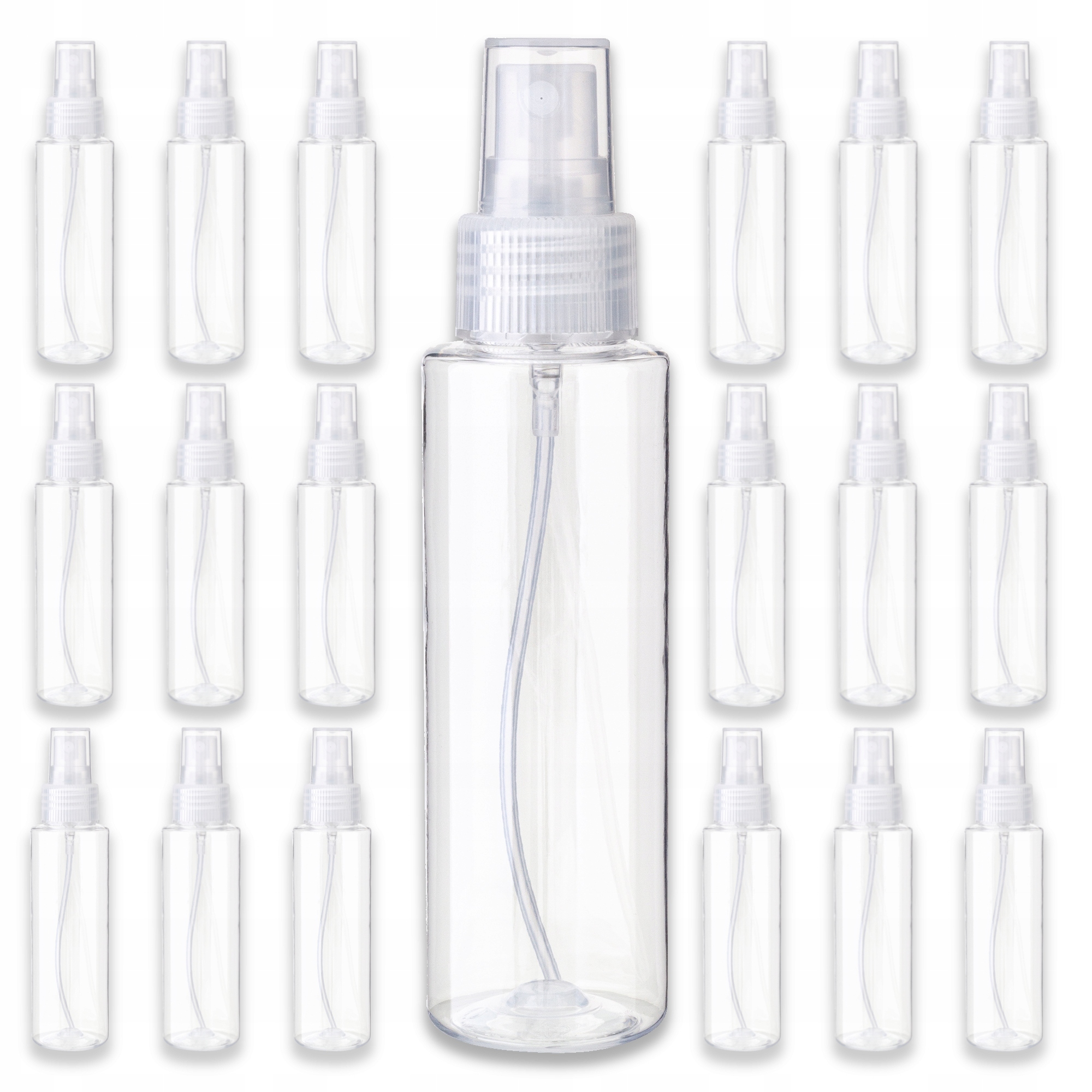 Butelka plastikowa Pet 100 ML z atomizerem bezbarwnym [2]