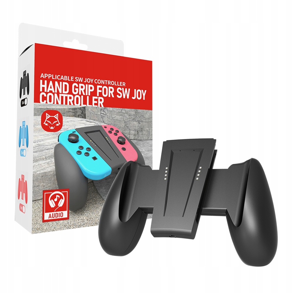 Uchwyt Handgrip Z Ładowaniem Ns Switch Oled Wejście na słuchawki