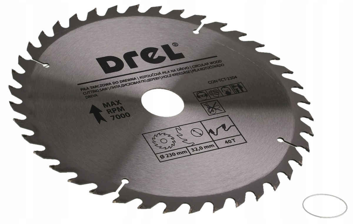 

Piła Tarczowa Do Cięcia Drewna Widiowa 230mm x 40T