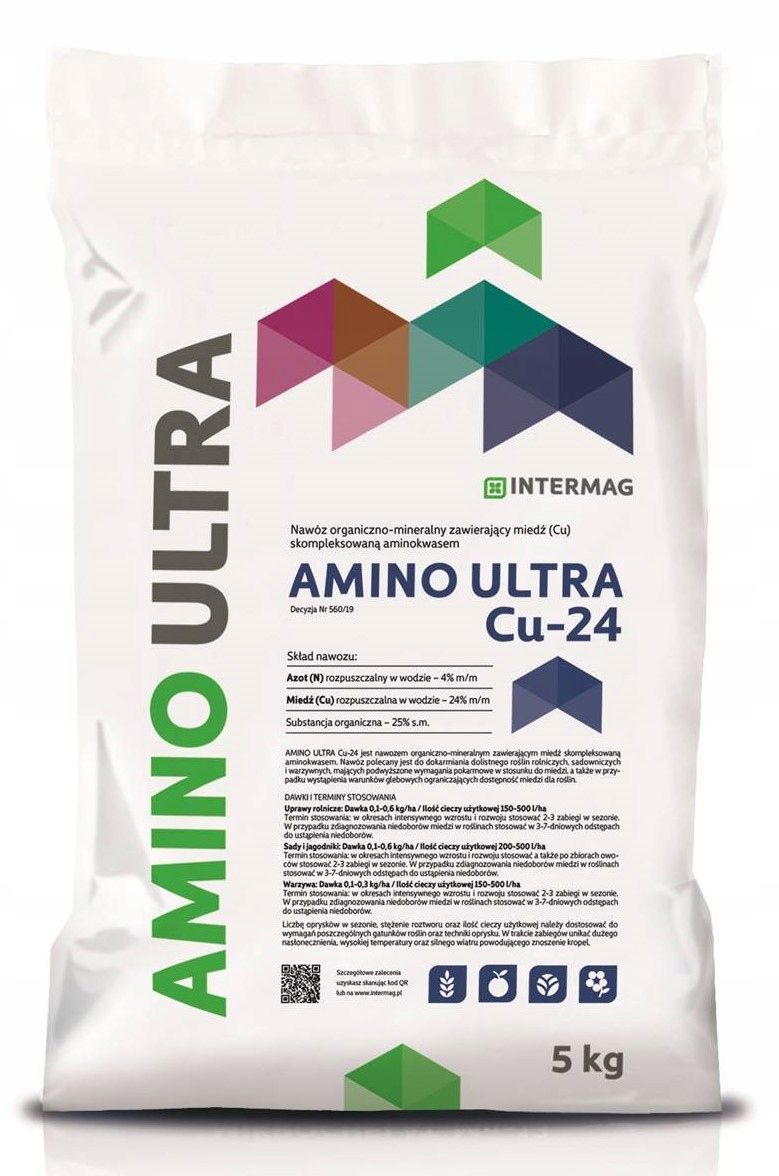 Amino Ultra Cu24 5 kg Organické a minerálne hnojivo
