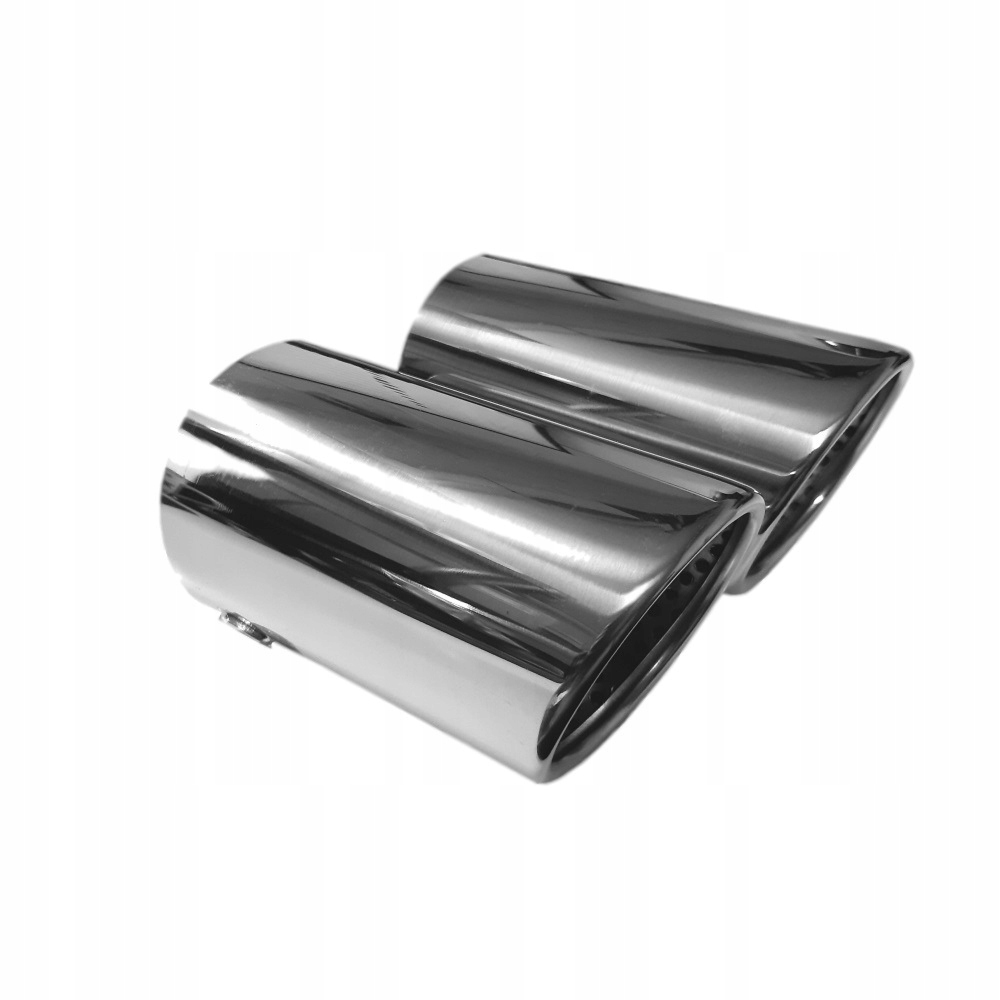 KOŃCÓWKA WYDECHU AUDI A4 B8 57-69 mm TDI TSI TFSI CHROM INOX 2 SZT Typ samochodu 4x4/SUV Samochody osobowe