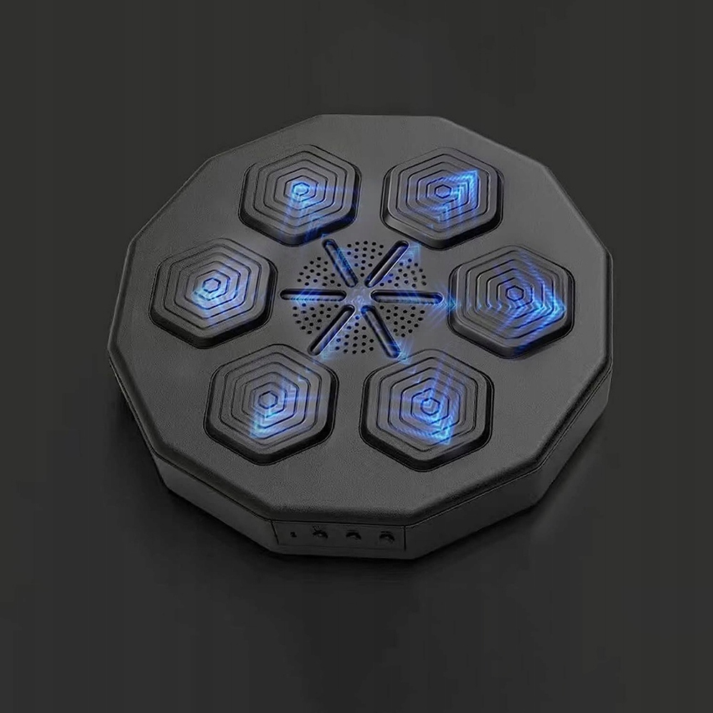 MUSIC BOXING MACHINE W TRENINGOWY ŚCIANA BOKSERSKA + REKAWICE Kolor dominujący czarny