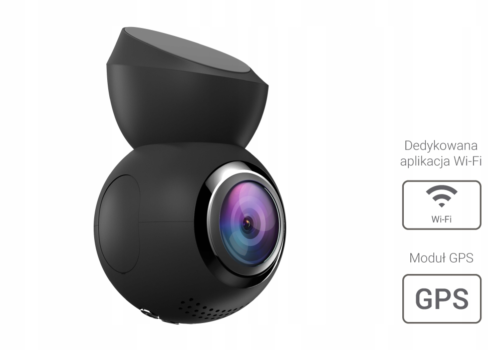 Wideorejestrator Navitel R10 czarny + karta 64 GB Model R10
