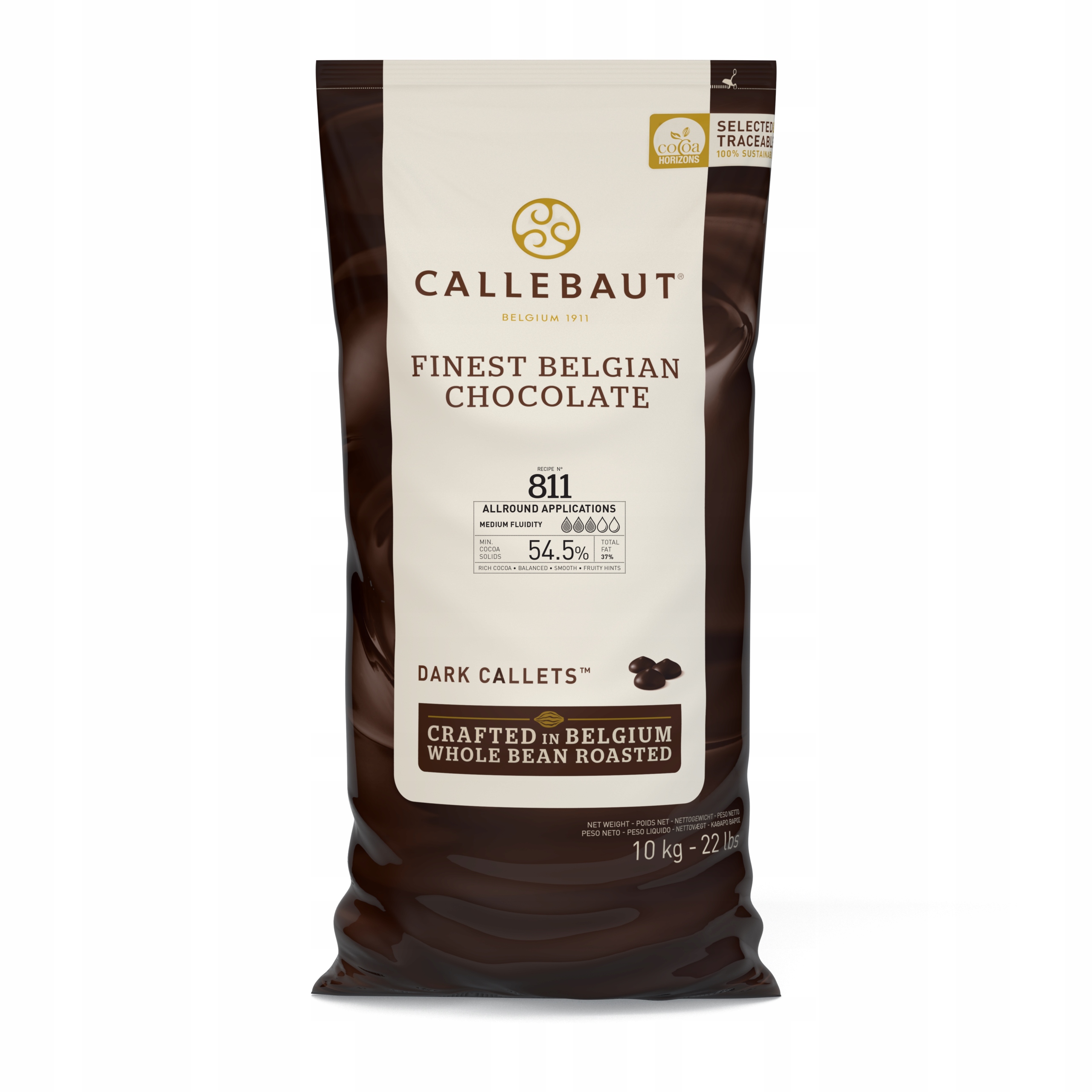 Levně Callebaut tmavá čokoláda 54,5% 811 10 kg