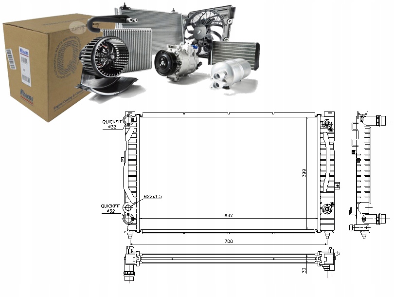 NIS60229 Chladič Motoru (automatický, Z Elemen Asistent řidiče #33