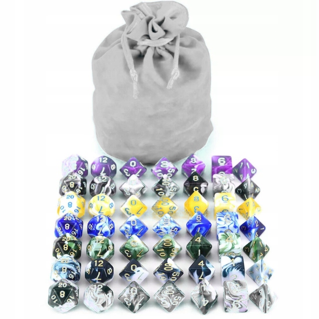 SZARY WORECZEK NA KOŚCI MONETY RPG LARP 15X9 CM Producent RGFK