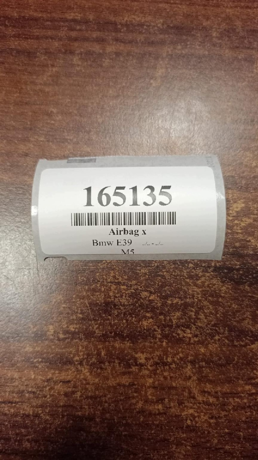 BMW E39 airbag driver´s 3310942541