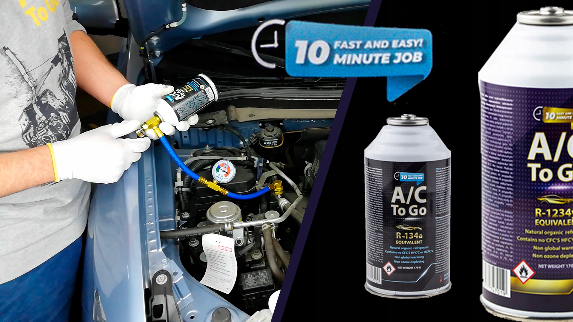 Czynnik AcToGo do auto klimatyzacji R1234yf Brand AcToGo