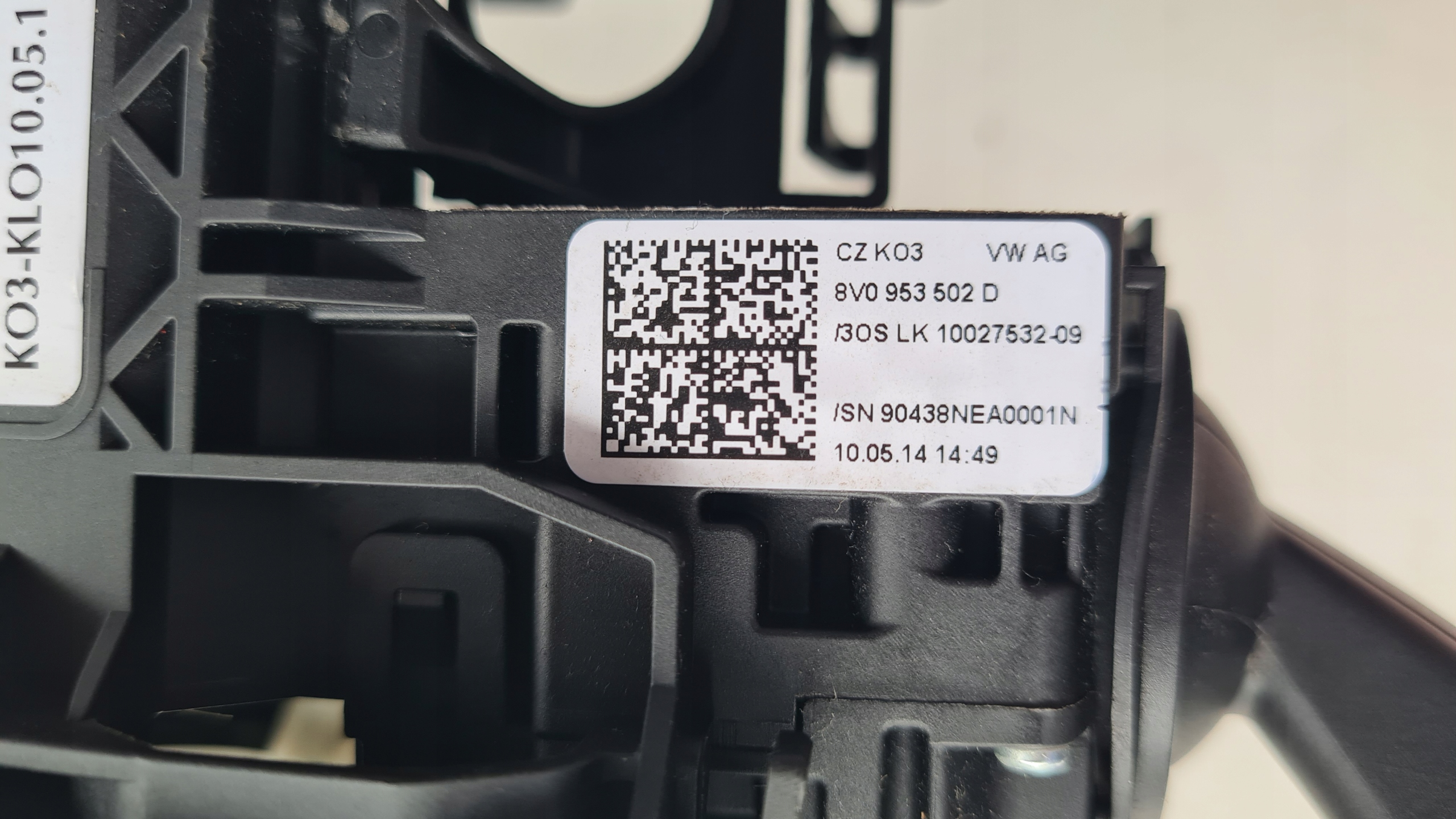 volkswagen oe 8V0953521BR 5Q0953549C 8V0953502D