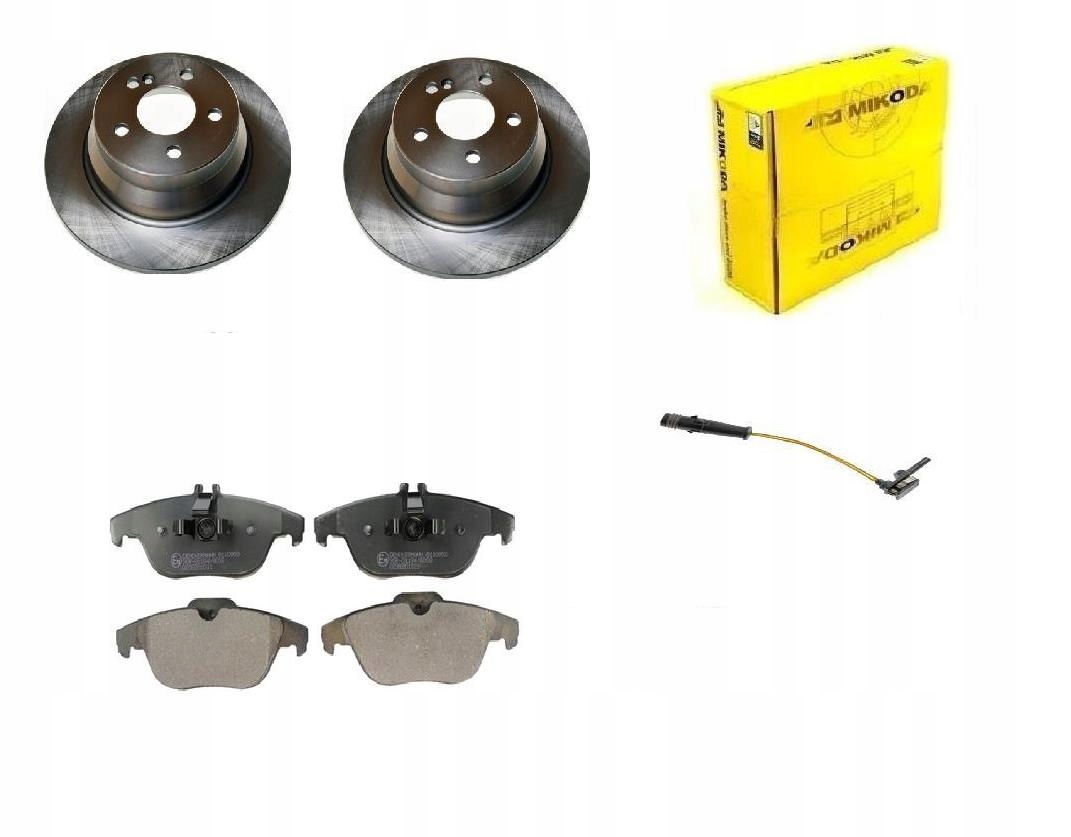 Kotouče Mercedes C W204 2007- Zadní 278 mm