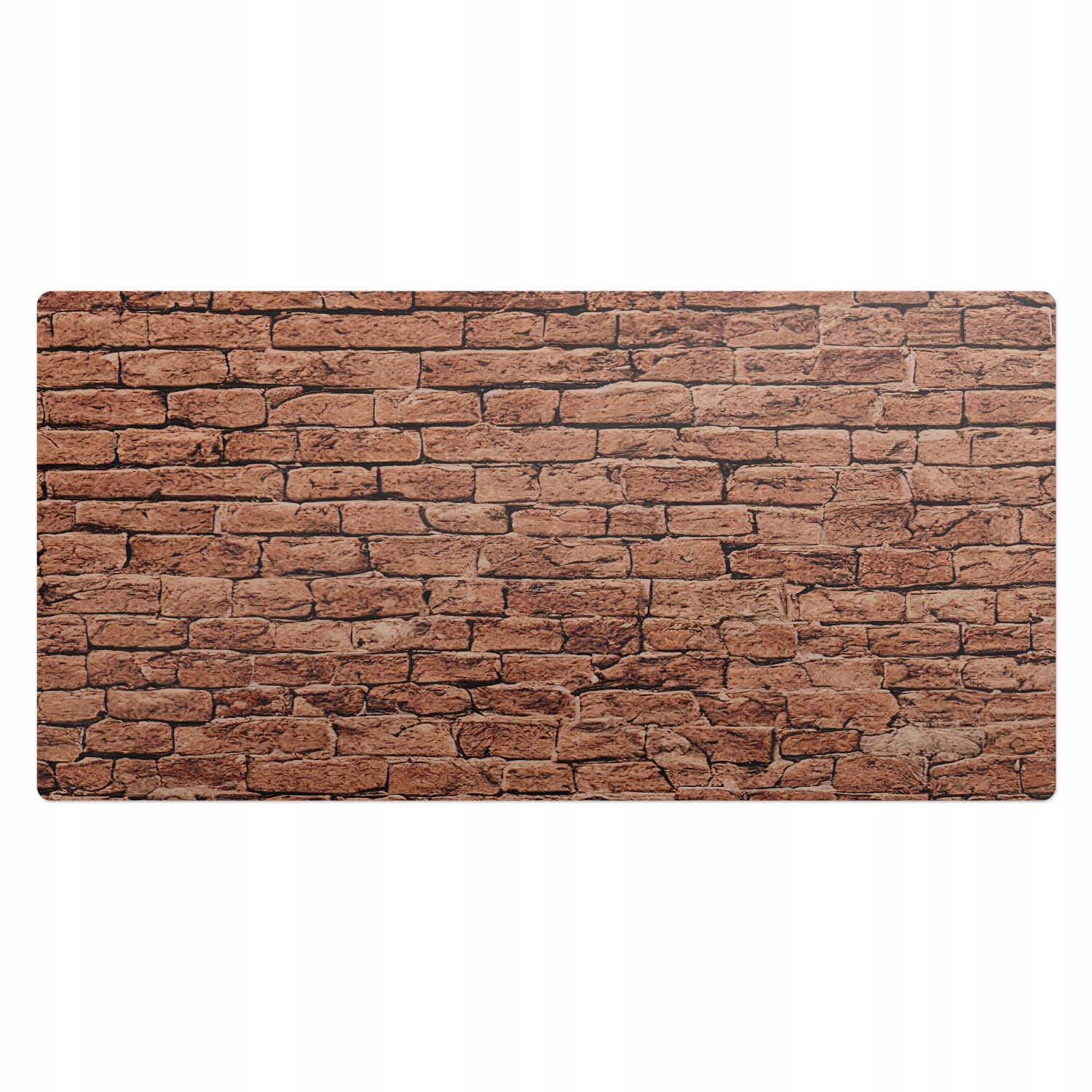Ochranná podložka na psací stůl do kanceláře Retro cihly v klasickém provedení 100x50 cm