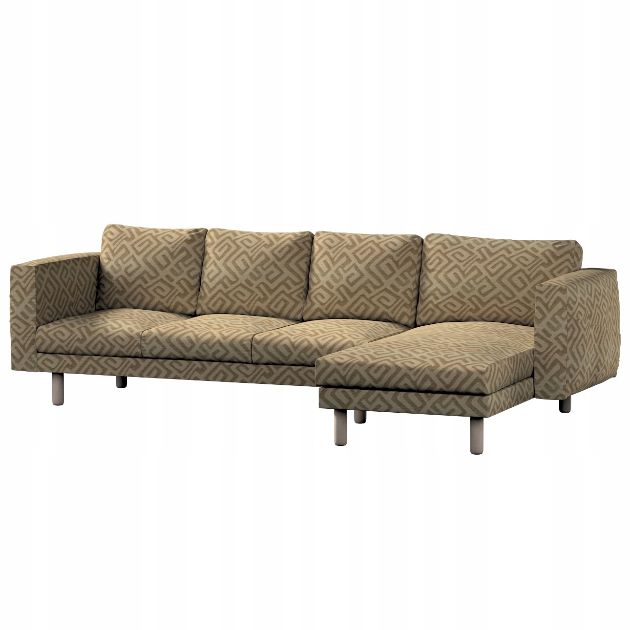 Potah na pohovku Norsborg pro 4 osoby s lenoškou Ikea mocca