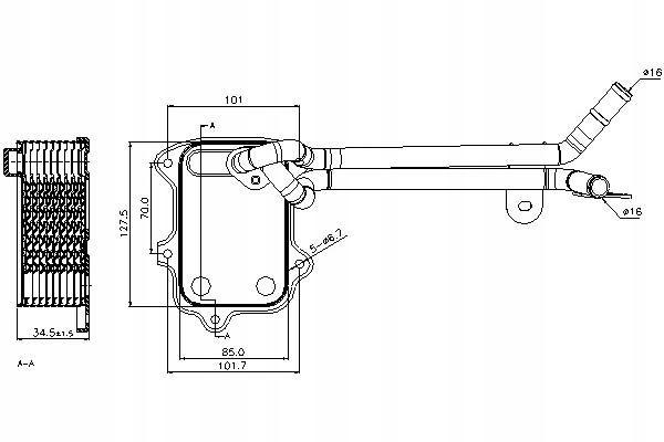Nissens Chladič Oleje Audi A1 1.4 Tfsi (8X1. 8XK