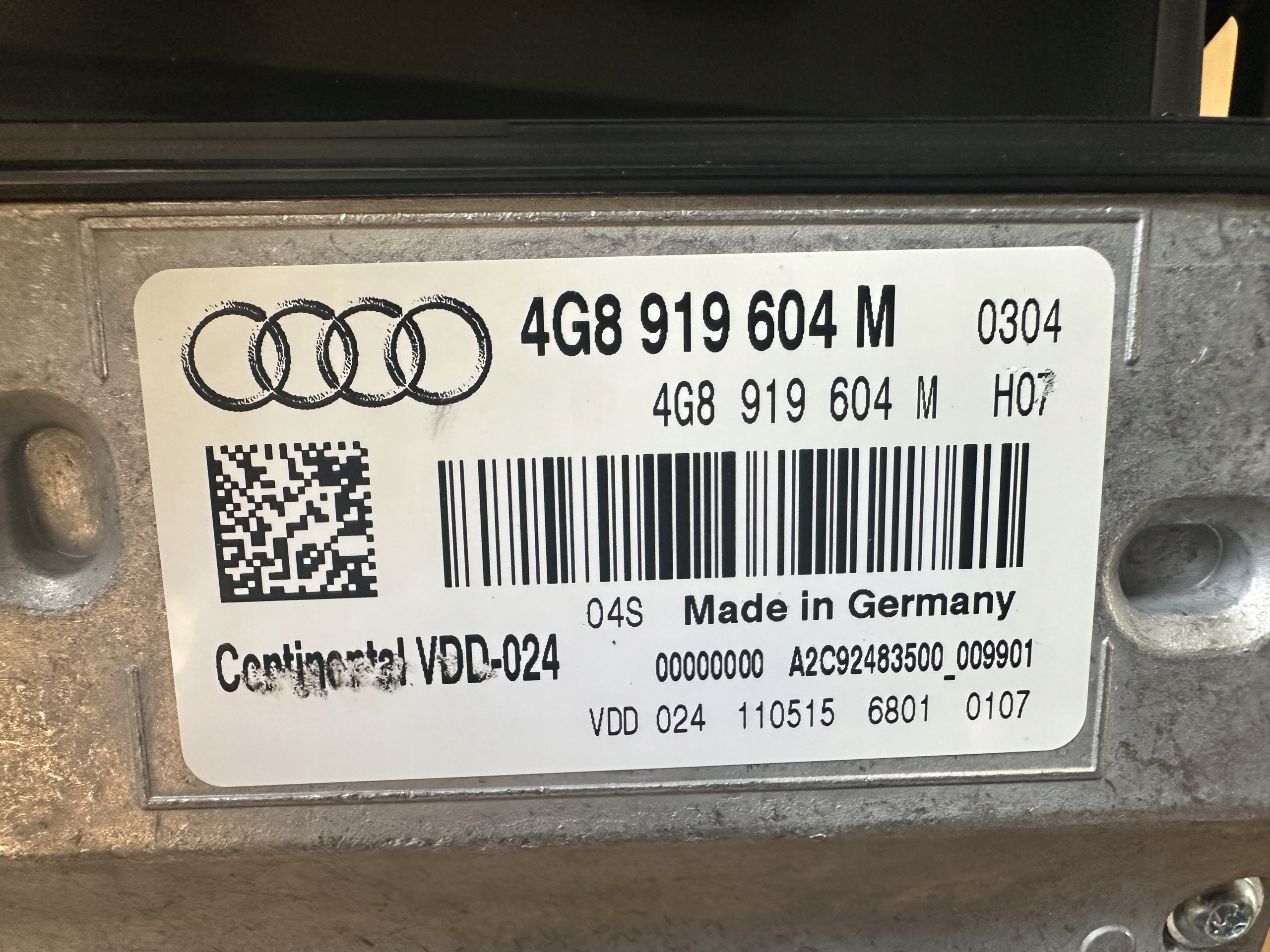 AUDI A7 4G LIFT HEAD UP 4G8919604M