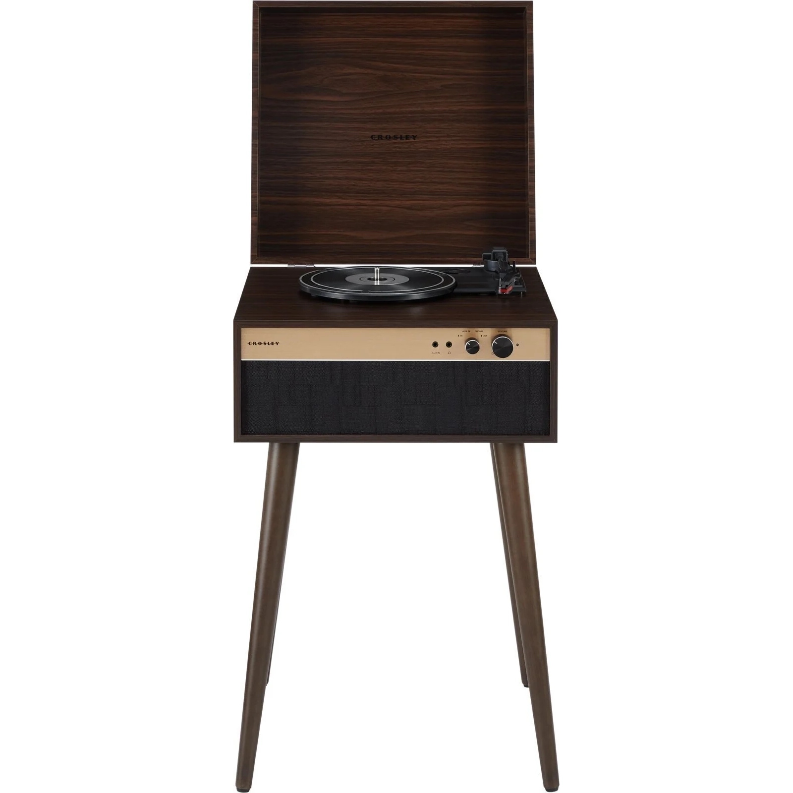 Vinylový gramofon Crosley Jasper, Walnut