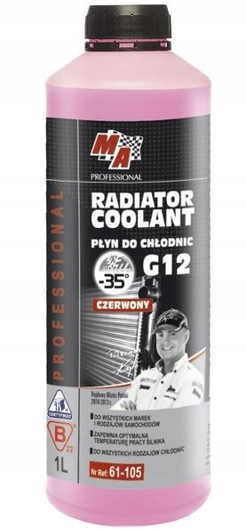 

Ma Professional Płyn Do Chłodnic 1L -35 (czerwony)