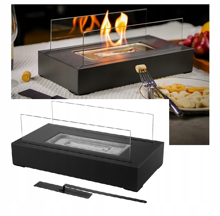 Volně Stojící Biokrb DIXIE-28 Na Bioethanol – Bez Kouře, Obývací Pokoj, Terasa