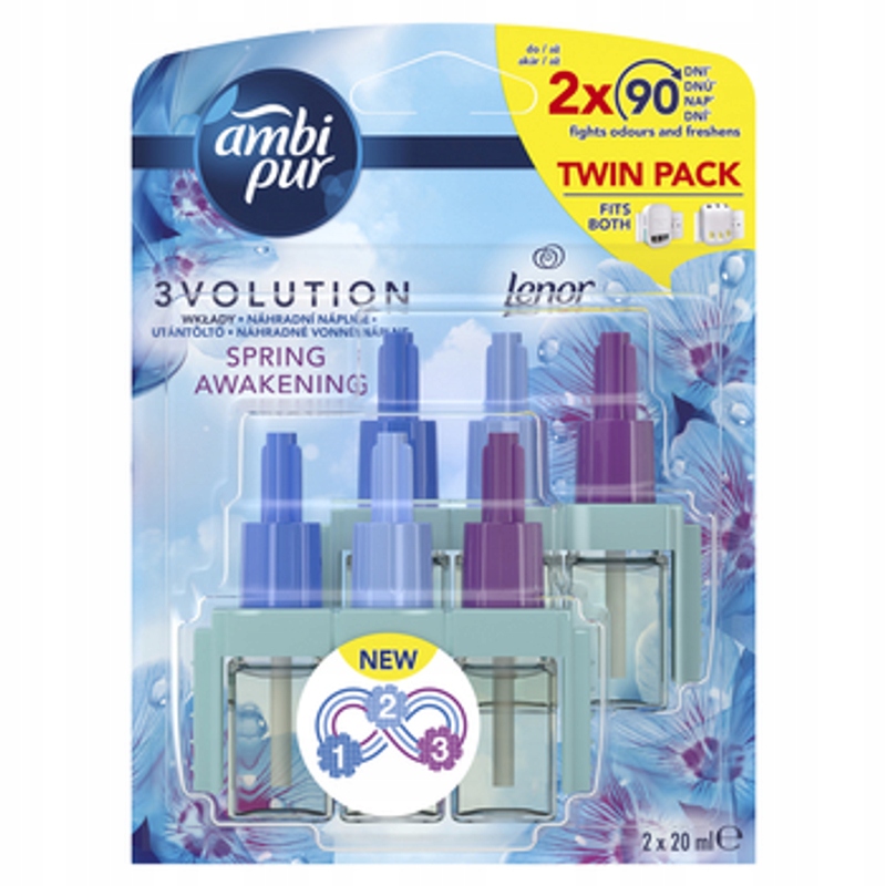 Levně Ambi Pur 3Volution náplň Spring Awakening 40 ml 90 dní