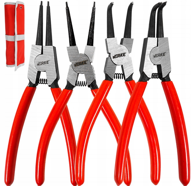 ПЛОСКОГУБЦЫ ДЛЯ КОЛЕЦ SEGERA НАБОР ПЛОСКОГУБЦЕВ 180