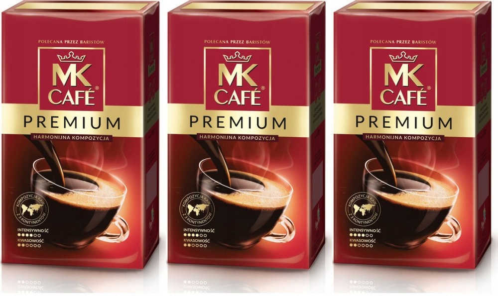 Kawa mielona Mk Cafe Premium 500g x3