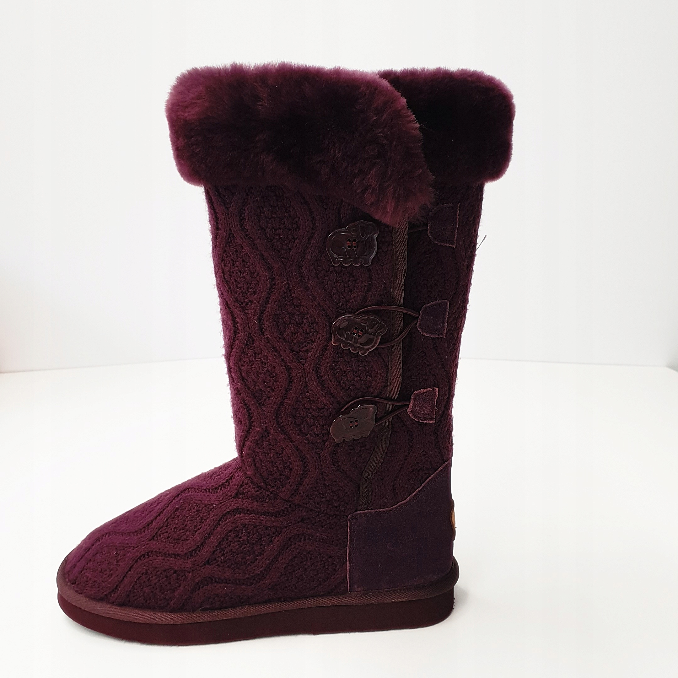 Kozaki śniegowce damskie Dije 39 wełniane Kolor inny kolor