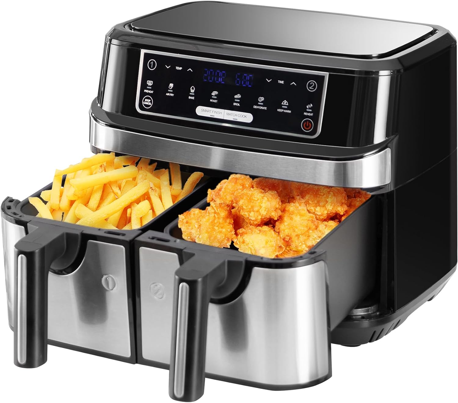 Emphsism Fritéza bez tuku 9L XXL Air Fryer