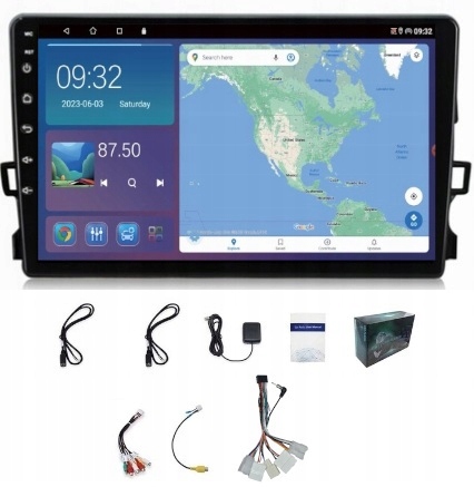 Gps Navigace Toyota Auris 2006-2012 Wifi Carplay Usb 2GB 64GB