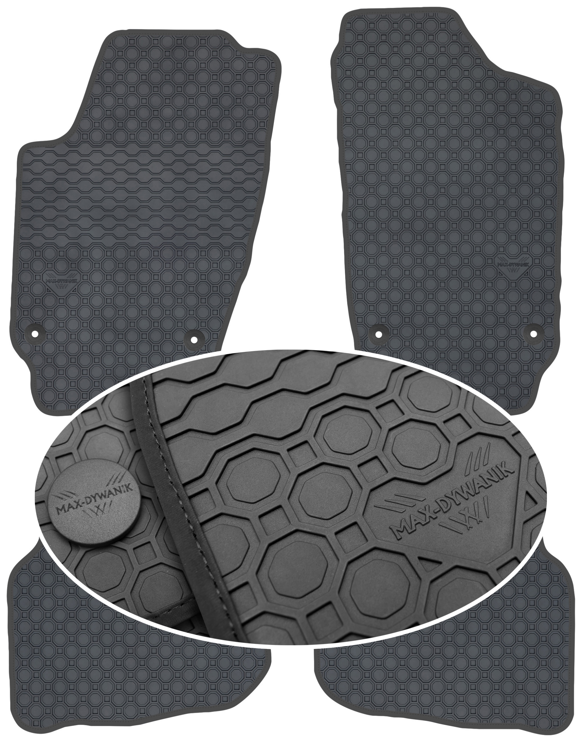 Seat Ibiza III 2002-2008 Koberce Čierne