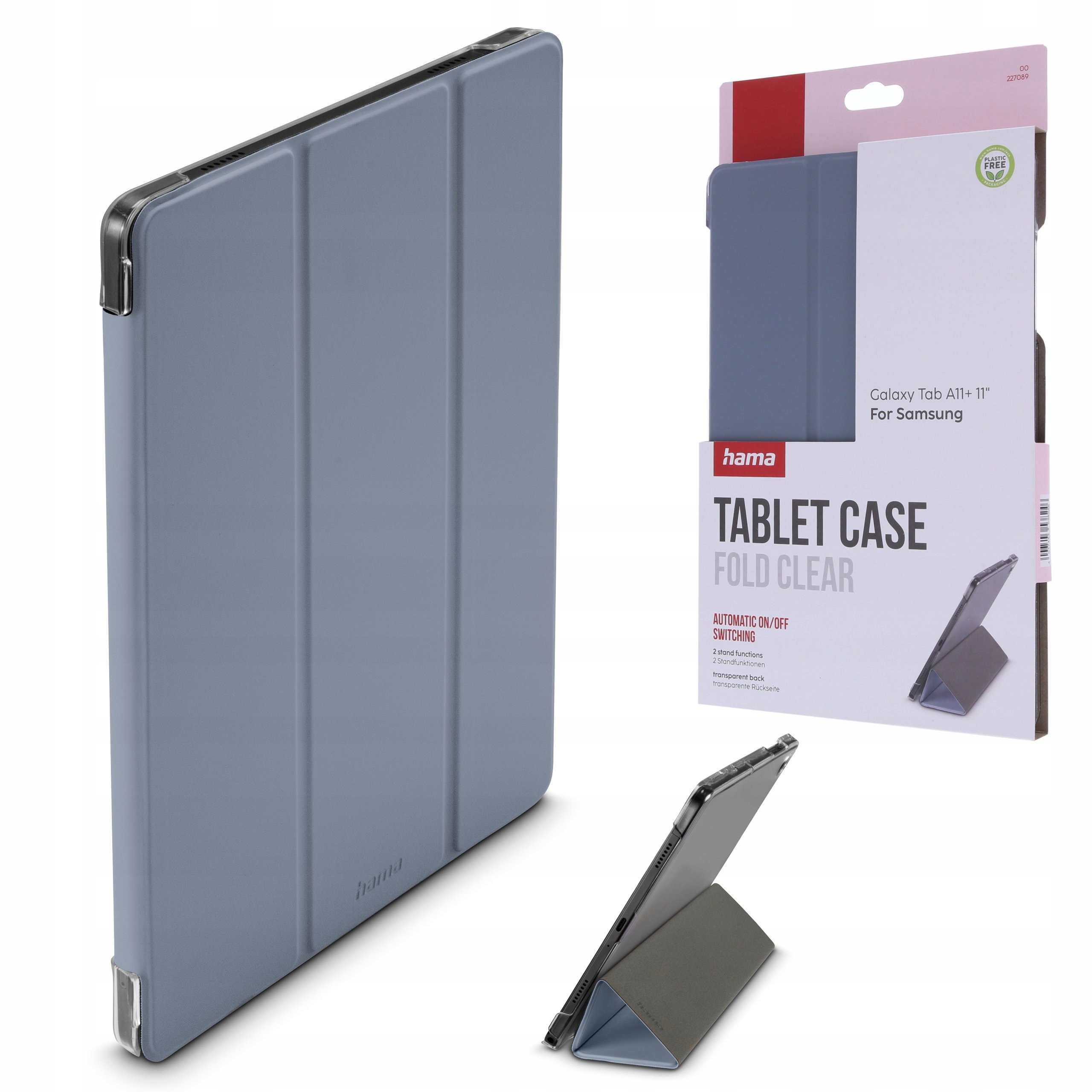 Hama Etui Fold Clear Do Samsung Galaxy Tab A11+ 11” Lilak Pokrowiec Futerał