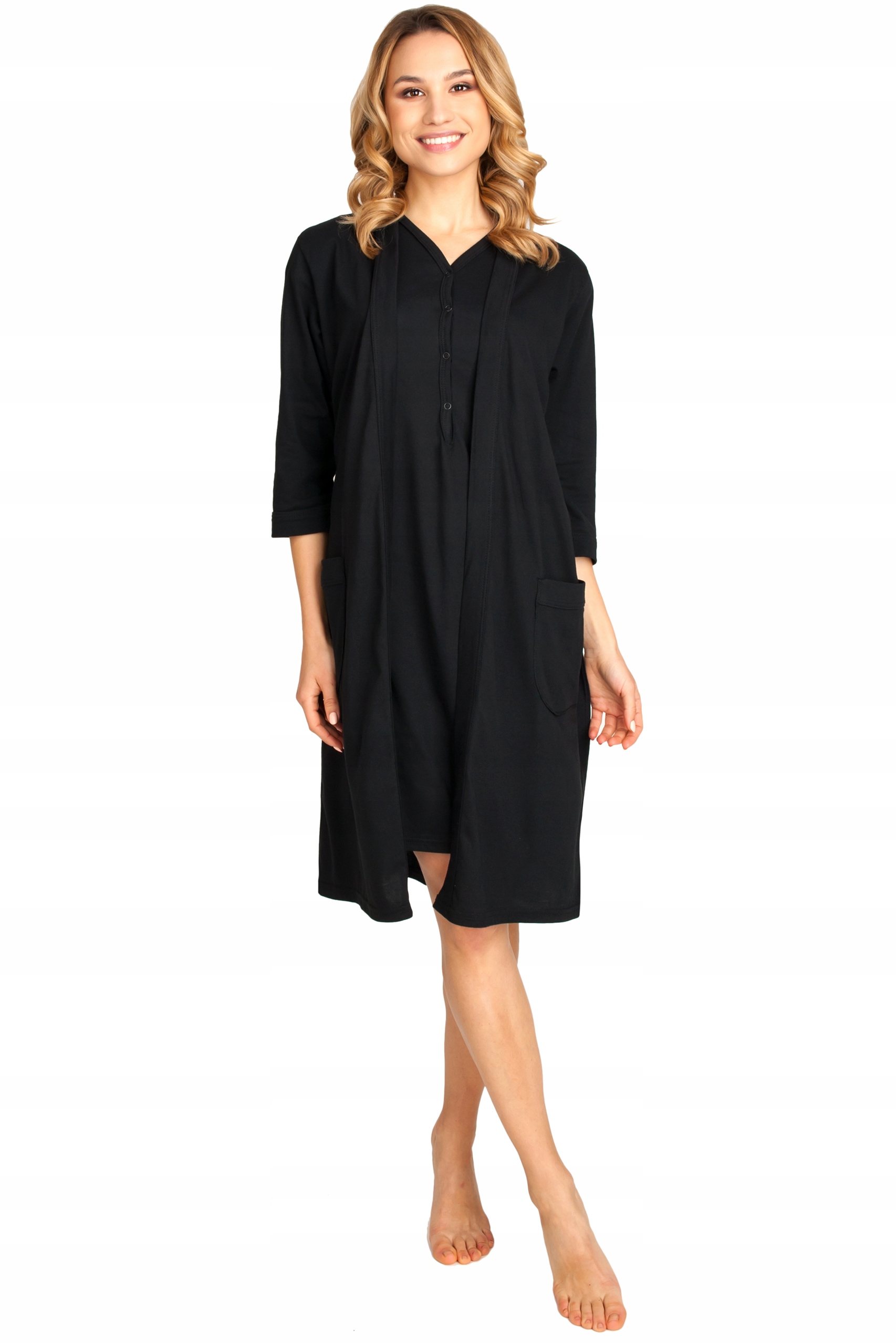 Košile Na Kojení Těhotenský Župan Komplet