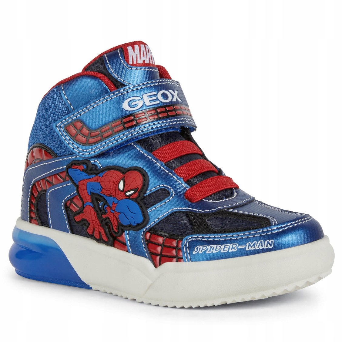 Trampki Geox Grayjay Marvel Spider-man Navy/royal Led Lights R.33