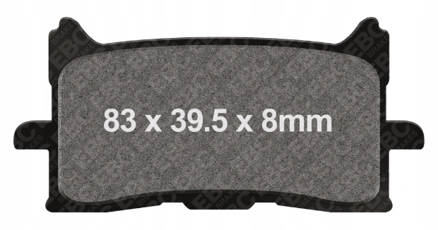 Brzdové doštičky Ebc FA679HH Honda Cbr 650, Crf 1000 1100 Africa Twin