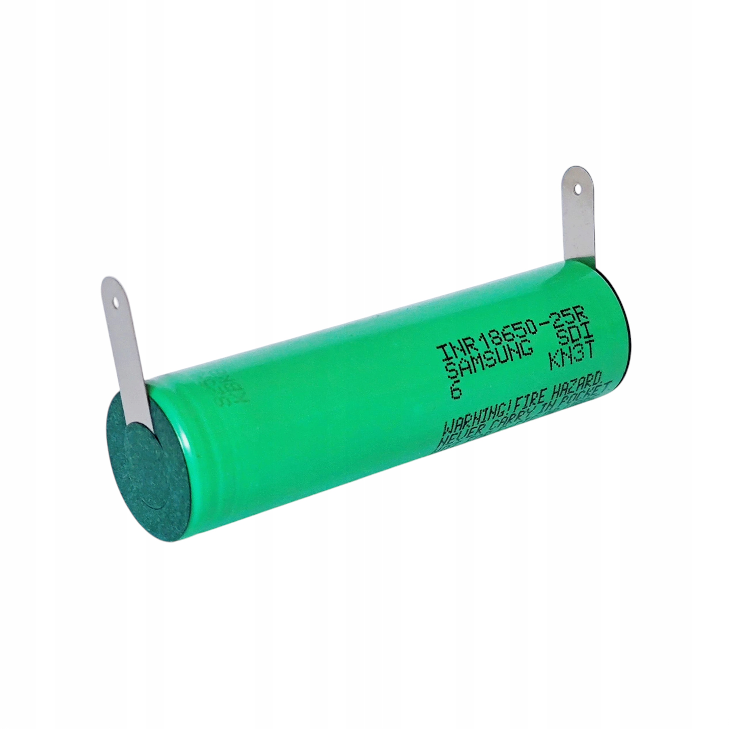 Zestaw 100szt Ogniwo wysokoprądowe Samsung 25R 2500mAh 20A 3,6V z blaszkami