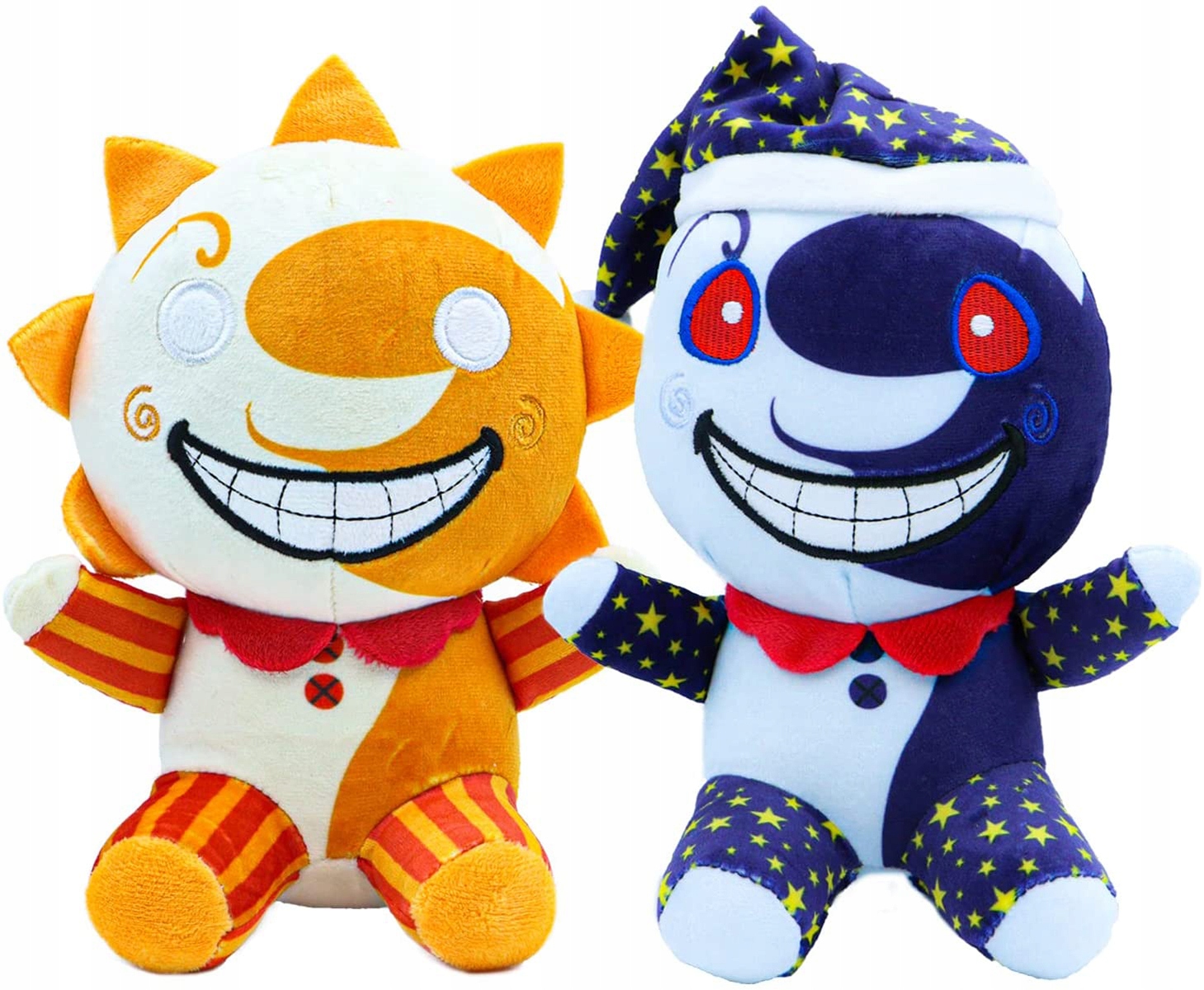 

Zestaw 2 Maskotki Fnaf Sundrop Moondrop 25 CM