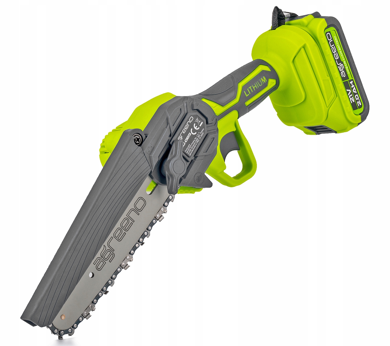 AKUMULATOROWA PILARKA PIŁA ŁAŃCUCHOWA DO DRZEWA 2XAKU WALIZKA ZESTAW XXL Producent łańcucha inny