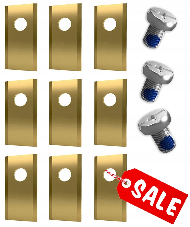 Nože Robotická Sekačka Parkside Pmrda Pmra Pamrs A1 B2 20V Premium Titan 9 ks