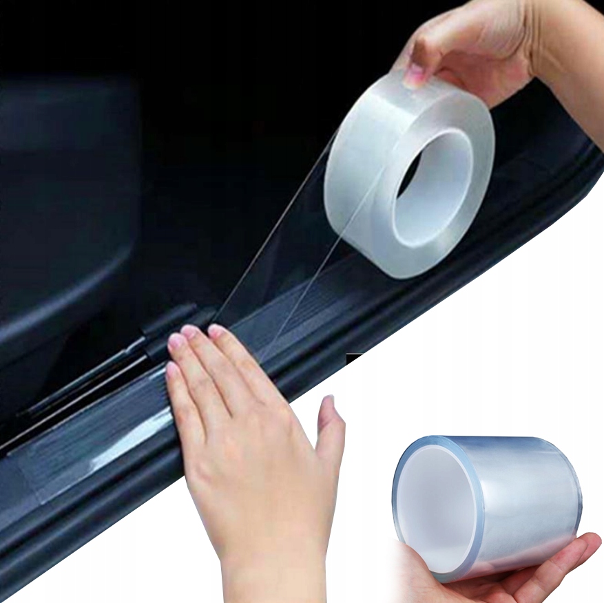 XXL TAŚMA OCHRONNA NA PROGI DRZWI SAMOCHODU 5cm 8m Kod producenta TAŚMA OCHRONNA NA PROGI DRZWI SAMOCHODU