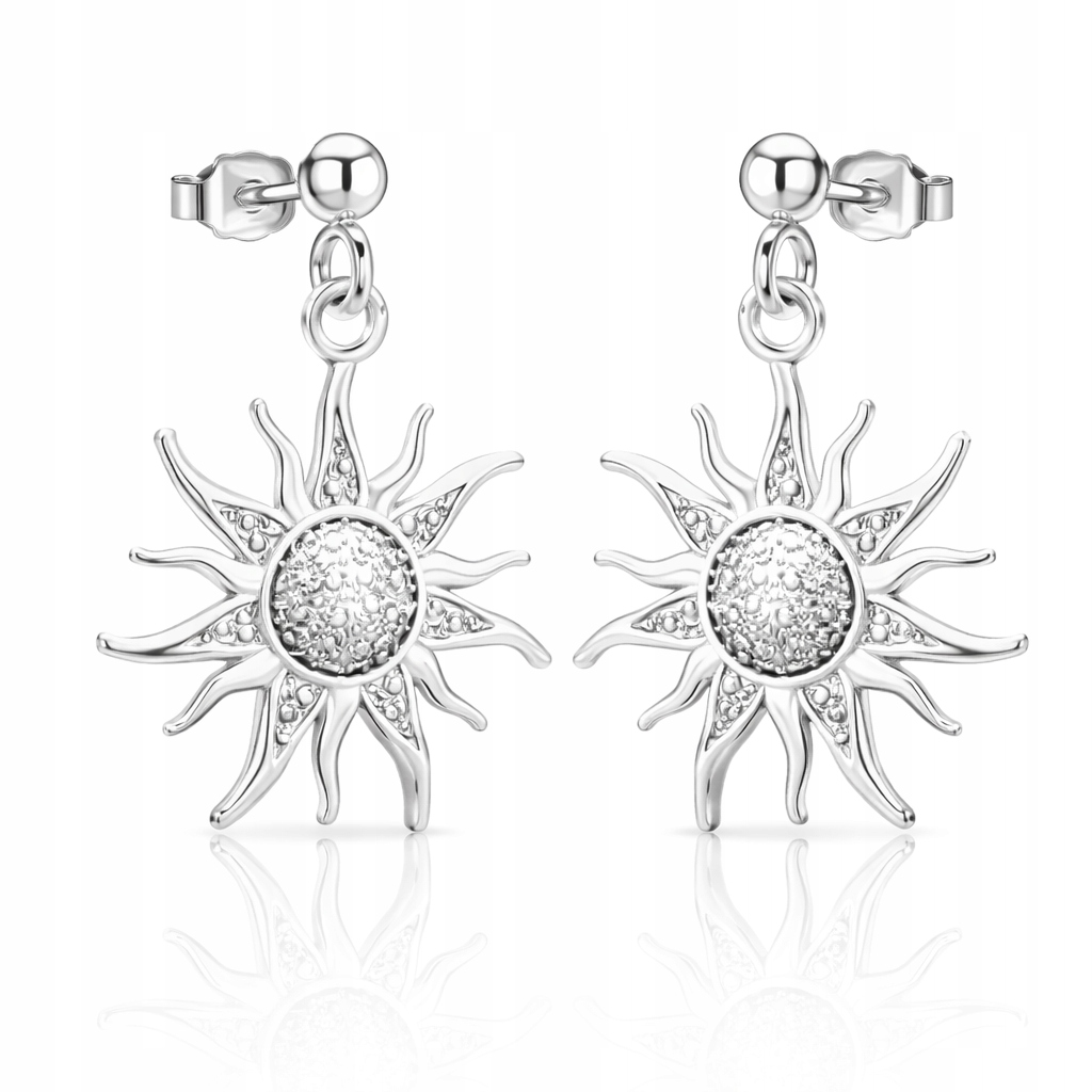 Stříbrné náušnice Hvězdy Tužka Stříbro ryzost 925