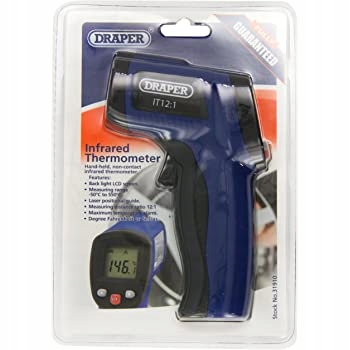 DRAPER Termometr na podczerwien samochodowy 12 1 Producent code 15101