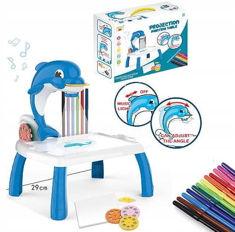 

Tablica Do Rysowania Projektor Stolik Edukacyjny