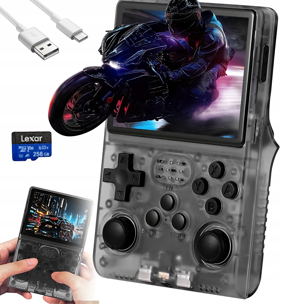 Przenośna Konsola R40S Retro 256GB 35 Ips 640X480 Gameboy